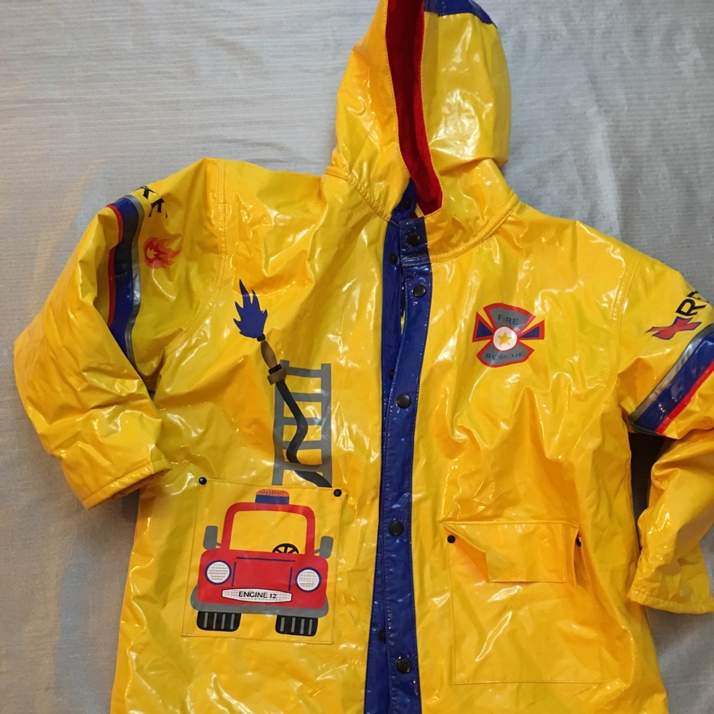Kid Fireman Rain Coat by Totes
